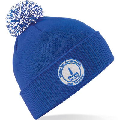 WBSC Adults Pom Pom Beanie Hat Thumbnail